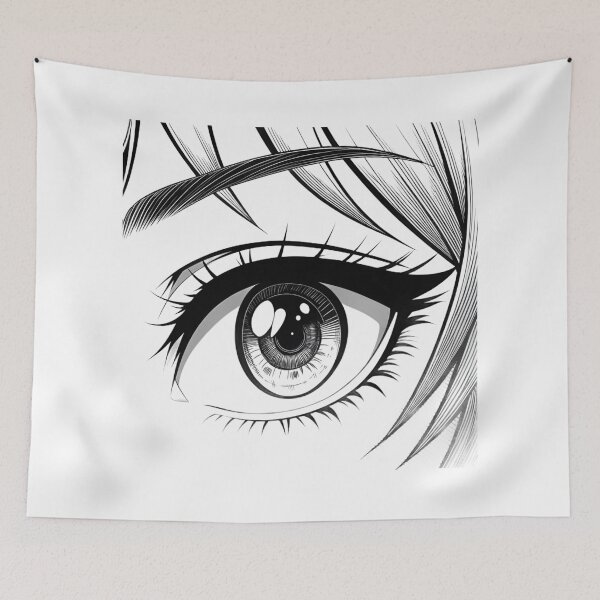 Item preview, Manga Eye Illustration designed and sold by Broxui.