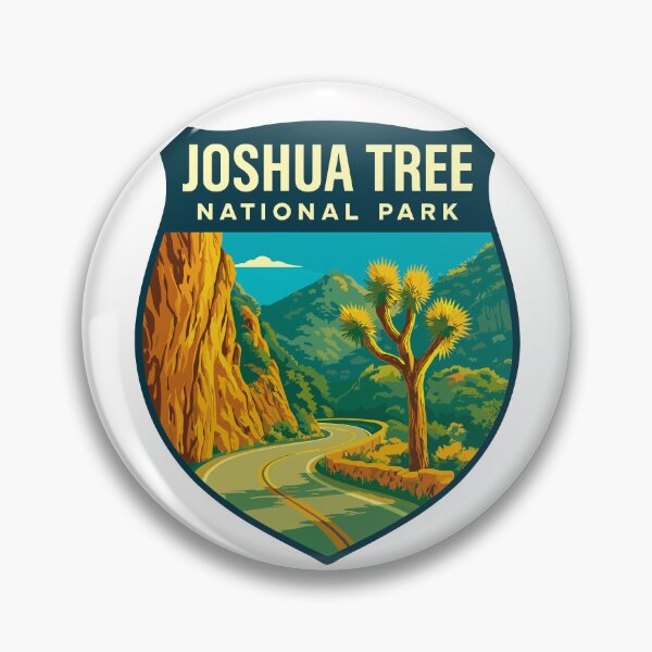 Item preview, Joshua Tree National Park Retro Sticker designed and sold by Ismeal Von.