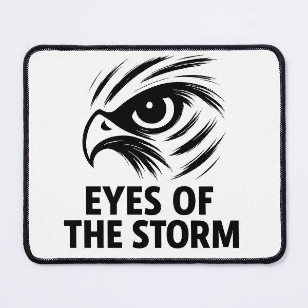 Item preview, Eyes of the Storm – Fierce Falcon Eye Motivational Design designed and sold by AestheticFalcon.
