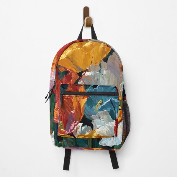 Item preview, Bright Tulips Artwork Blooming Flower Design designed and sold by AutoPopStudio.