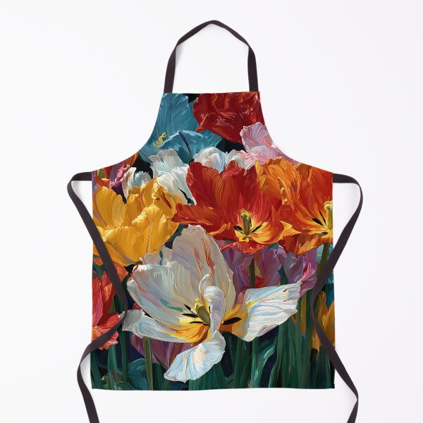 Item preview, Bright Tulips Artwork Blooming Flower Design designed and sold by AutoPopStudio.