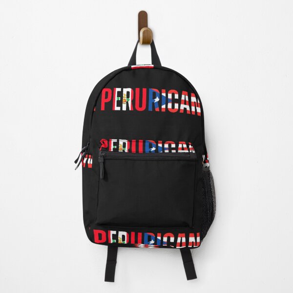 Item preview, Peru and Puerto Rico flag Perurican hispanic heritage pride of my roots designed and sold by erozzz.