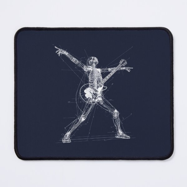Item preview, Skeleton Guitarist designed and sold by StudioRedKoala.
