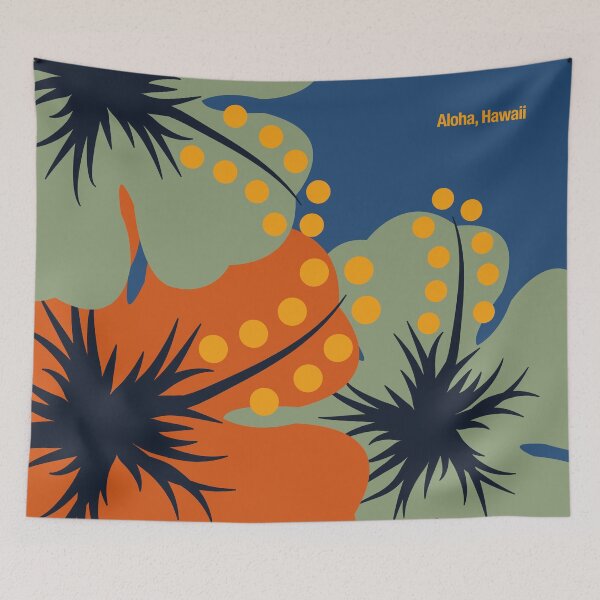 Item preview, Aloha Hawaii Hibiscus Bloom designed and sold by Drawings Project.