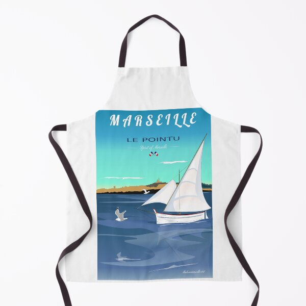Item preview, Marseille Le Pointu Traditional Boat Art Poster Vintage designed and sold by Bobraiis.