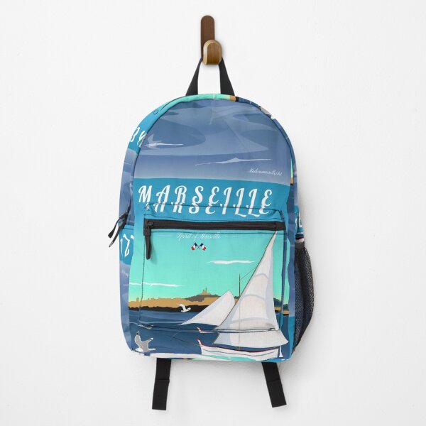 Item preview, Marseille Le Pointu Traditional Boat Art Poster Vintage designed and sold by Bobraiis.
