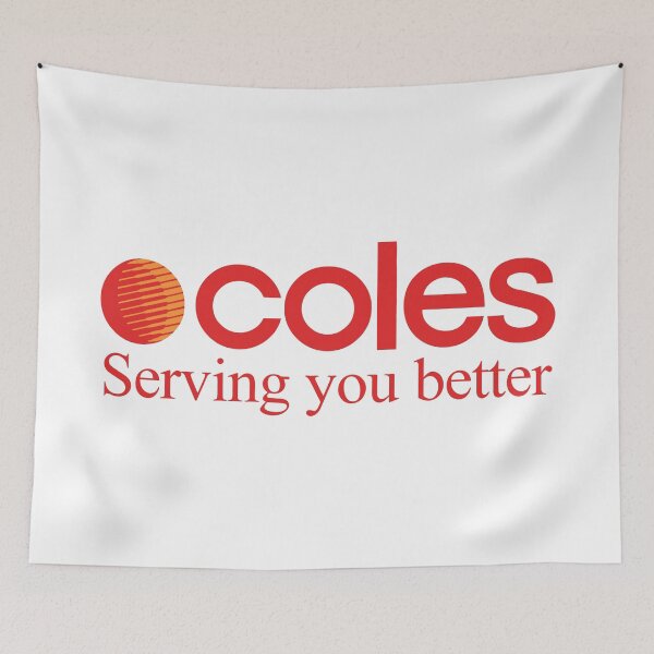 Item preview, Rainbow Coles Supermarkets Wave Effect designed and sold by Serginujhe.