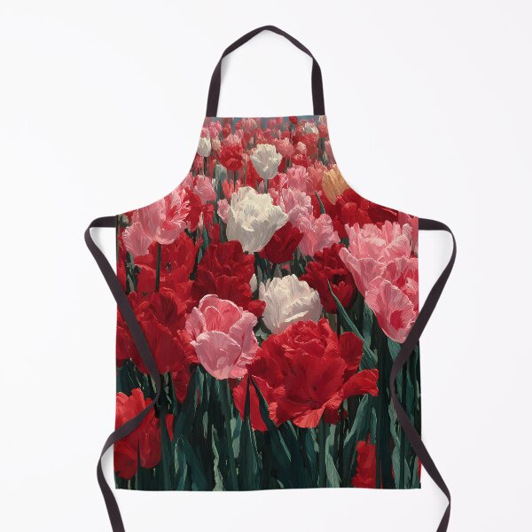 Item preview, Romantic Tulips Painting for Bedroom Décor designed and sold by AutoPopStudio.
