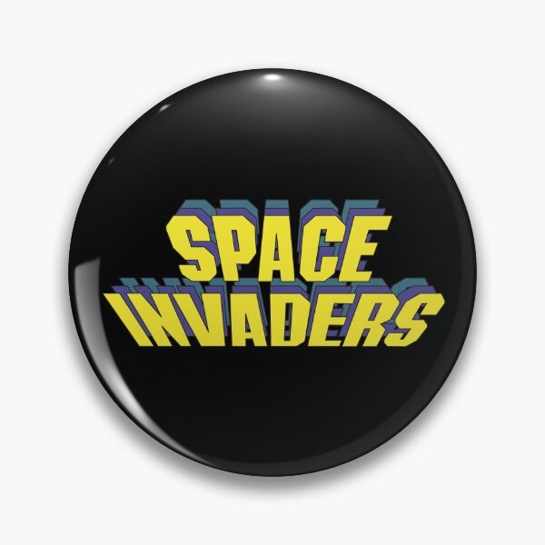 Item preview, Space Invaders – Classic Arcade Logo designed and sold by TheDisloyalists.