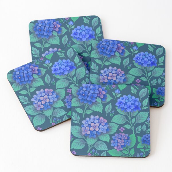Item preview, Hydrangea Navy Blue designed and sold by SilverPegasus.