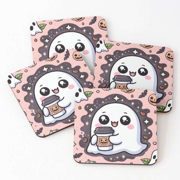 Item preview, Cute Spooky Coffee – Halloween Pumpkin & Cozy Fall Vibes designed and sold by Lu7u.