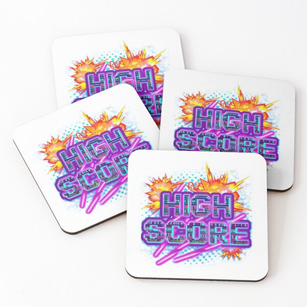 Item preview, HIGH SCORE Retro Pixel Reloaded Amalgamation Grad Legacy designed and sold by Imaginarium of Chaos falcon88 .