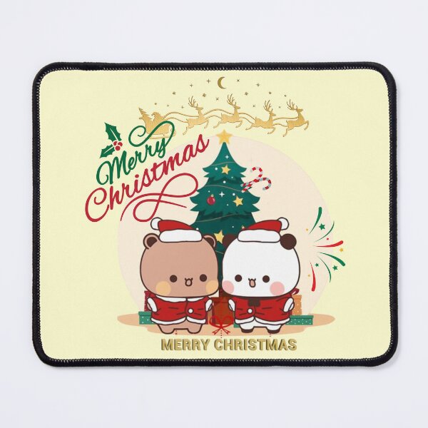 Item preview, Merry Christmas Bubu Dudu Panda And Brownie Bear True Love Couple 2026 designed and sold by BrightStreets.