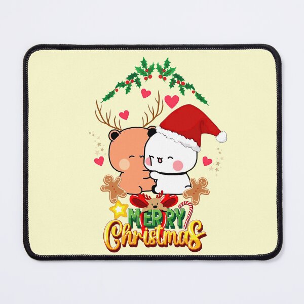 Item preview, Merry Christmas Bubu Dudu Panda And Brownie Bear True Love Couple 2026 designed and sold by BrightStreets.