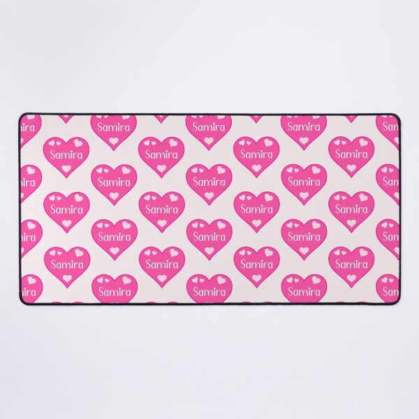Item preview, Samira Name Pink Heart  designed and sold by Jeallan Designs.