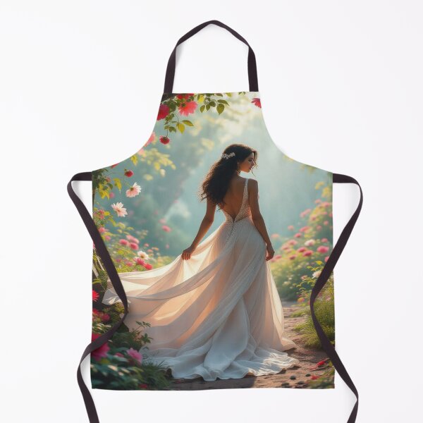 Item preview, Ethereal Garden Muse – Elegance meets nature in a floral dreamscape full of light and magic designed and sold by FotoworldEdel.