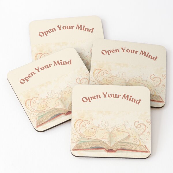Item preview, Open your mind with a book designed and sold by Spirit Designs.