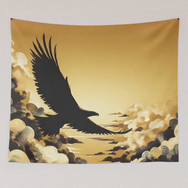 Item preview, Charcoal Eagle in the Clouds, Ai Generated Art  designed and sold by ACC .