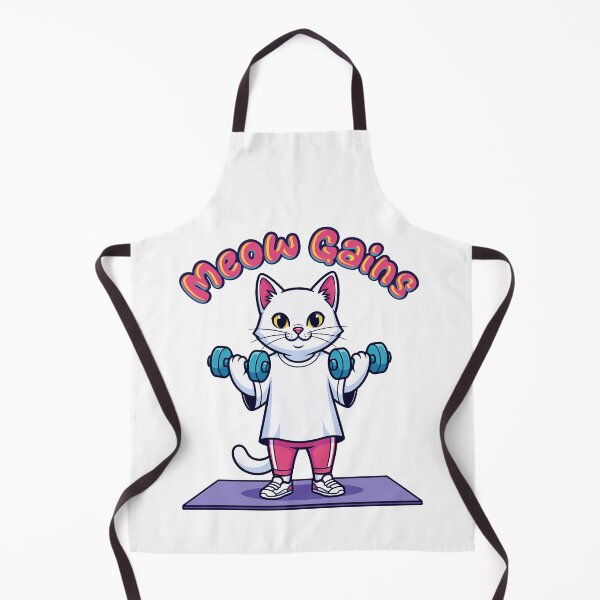 Item preview, Yoga Mat Cat - Meow Gains designed and sold by sherifshaaban.