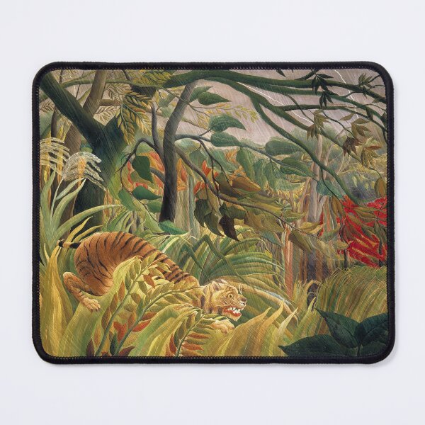 Item preview, Tiger in a Tropical Storm (1891) | Henri Rousseau designed and sold by Oliveirallan.