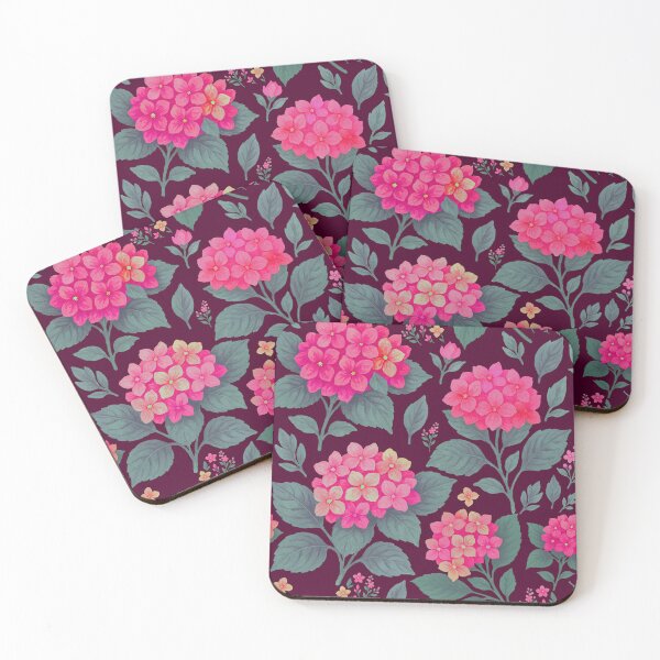 Item preview, Hydrangea Burgundy and Pink designed and sold by SilverPegasus.