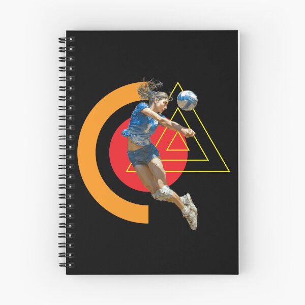 Item preview, Volleyball Player Bump Action Dynamic Bump on Geometric Background designed and sold by daila70.