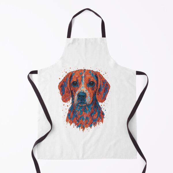 Item preview, Paint Spatter Style Beagle Portrait  designed and sold by Pokah79.