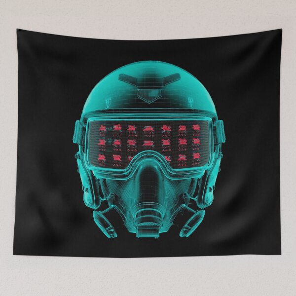 Item preview, Gamer Helmet Arcade designed and sold by StudioRedKoala.