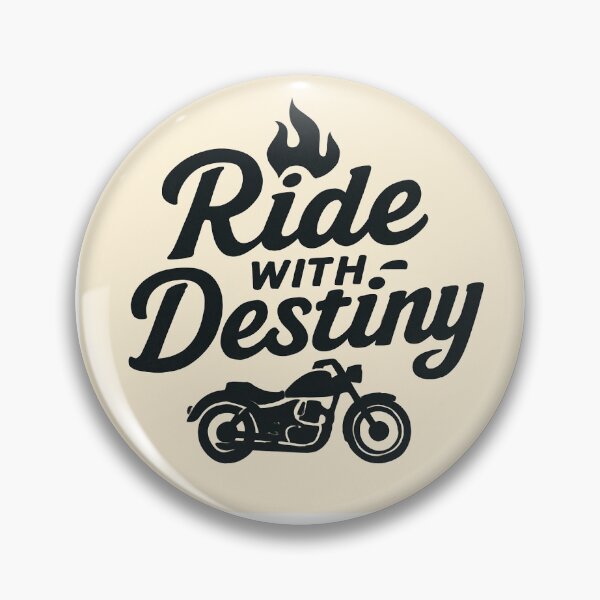 Item preview, Typography design “Ride with Destiny” designed and sold by JinoStudio77.