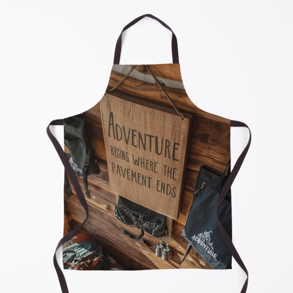 Item preview, Adventure Begins where the pavement ends designed and sold by RisingWolfStudio.