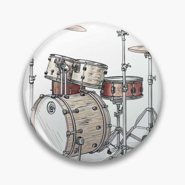 Item preview, Drum Set Icon designed and sold by Broxui.