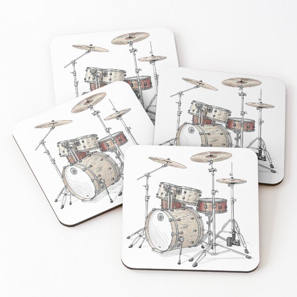 Item preview, Drum Set Icon designed and sold by Broxui.