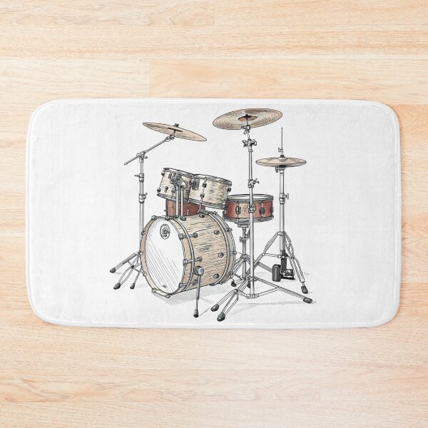 Item preview, Drum Set Icon designed and sold by Broxui.