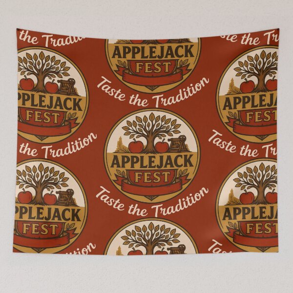 Item preview, Applejack Fest Emblem in Brown and Black Earthy Palette designed and sold by SplashTastic.