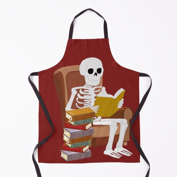Item preview, Skeleton Book Lover designed and sold by CheriTanya.