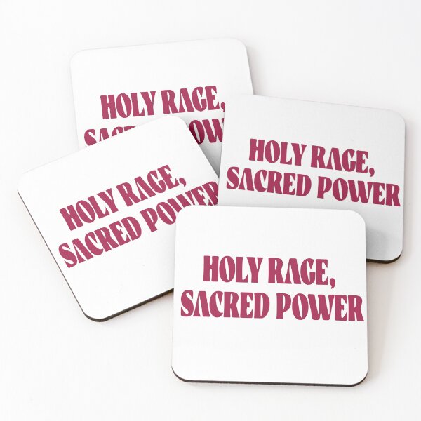 Item preview, Holy Rage, Sacred Power Divine Feministe Quote designed and sold by AngieArt-.