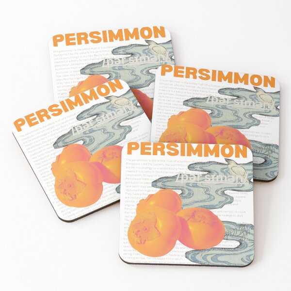 Item preview, Persimmons and Cranes designed and sold by amooaaaa.