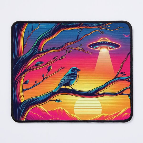 Item preview, Sparrow and ufo designed and sold by Dogandesighn.