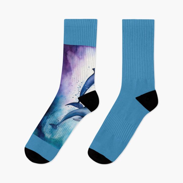 Item preview, Symphony of Dancing Dolphins in Blue designed and sold by KilianSzmid.