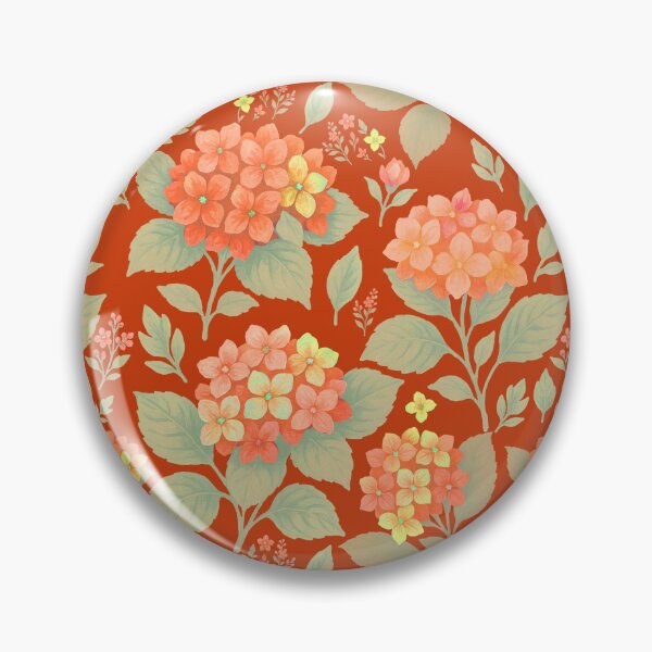 Item preview, Hydrangea Rust Orange designed and sold by SilverPegasus.