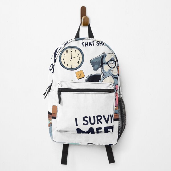Item preview, I survived another meeting that should have been an email. designed and sold by Nima Designs .