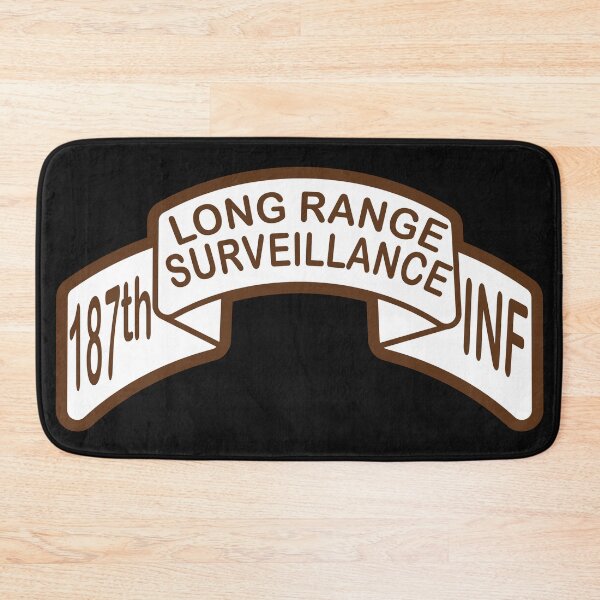 Item preview, Scroll - 187th LRS Infantry Desert designed and sold by Military Insignia Products.