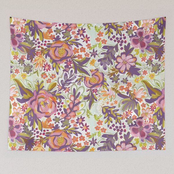 Item preview, Floral explosion pattern designed and sold by Crimson-thyme.