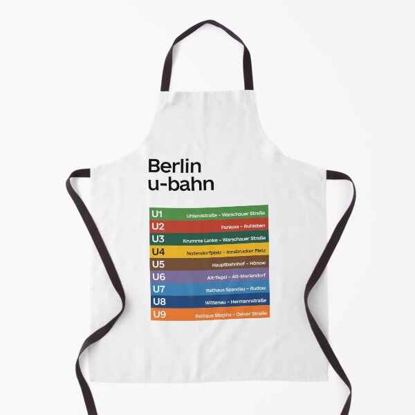 Artikelvorschau, Berliner U-Bahn Minimalist entworfen und verkauft von DoodlifyDesign.