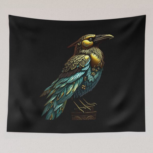 Item preview, Magical Crow designed and sold by Karen Harding Art and Illustration .