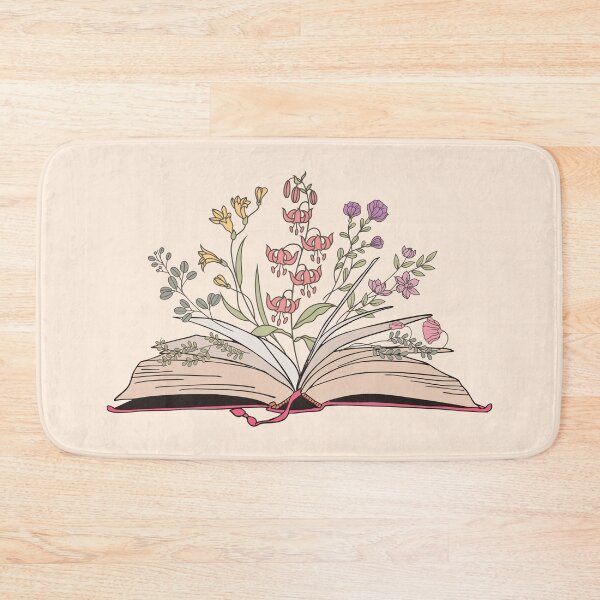 Item preview, Botanical Book Illustration – Buttercups, Bleeding Hearts, Lavender & Wildflowers designed and sold by chillaxcats.