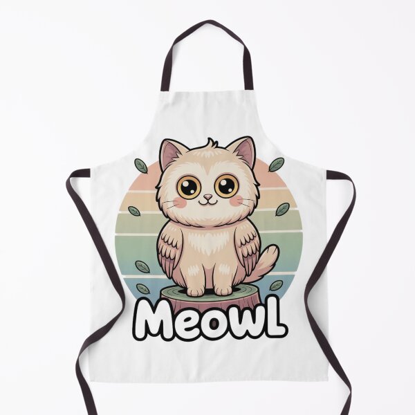 Item preview, Meowl cat owl designed and sold by Missynoofnoof.