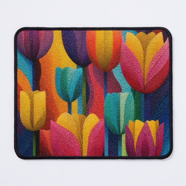 Item preview, Tulips in Bloom Painting Nature Wall Décor designed and sold by AutoPopStudio.
