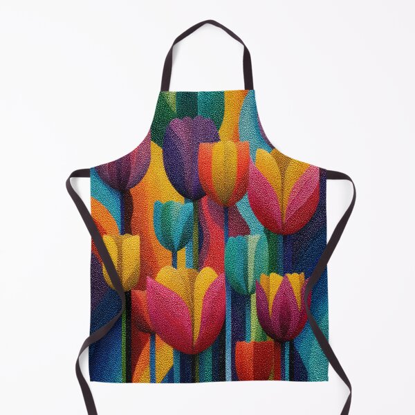 Item preview, Tulips in Bloom Painting Nature Wall Décor designed and sold by AutoPopStudio.