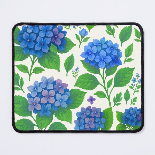 Item preview, Hydrangea Blue and White designed and sold by SilverPegasus.